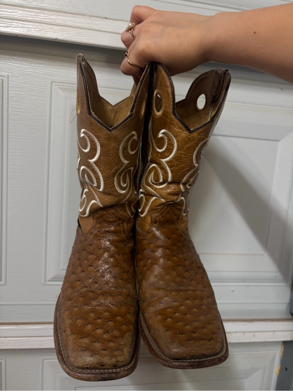 Men’s brown Western Cowboy Boots